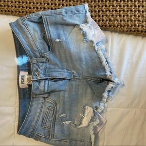 VS pink light blue jeans in size 6